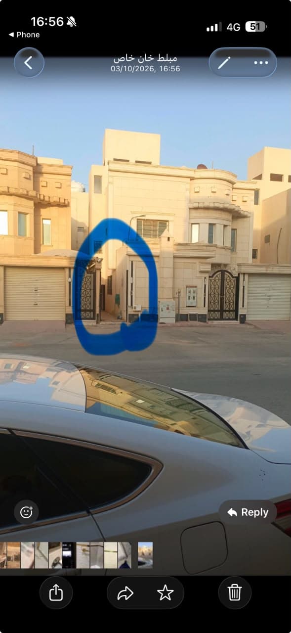 3غرف وصالة دور ثاني